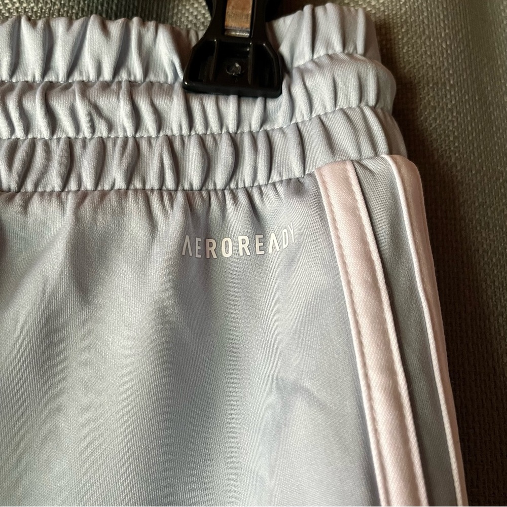 adidas Women's Sky Blue Aeroready Active Joggers - Picture 6 of 13
